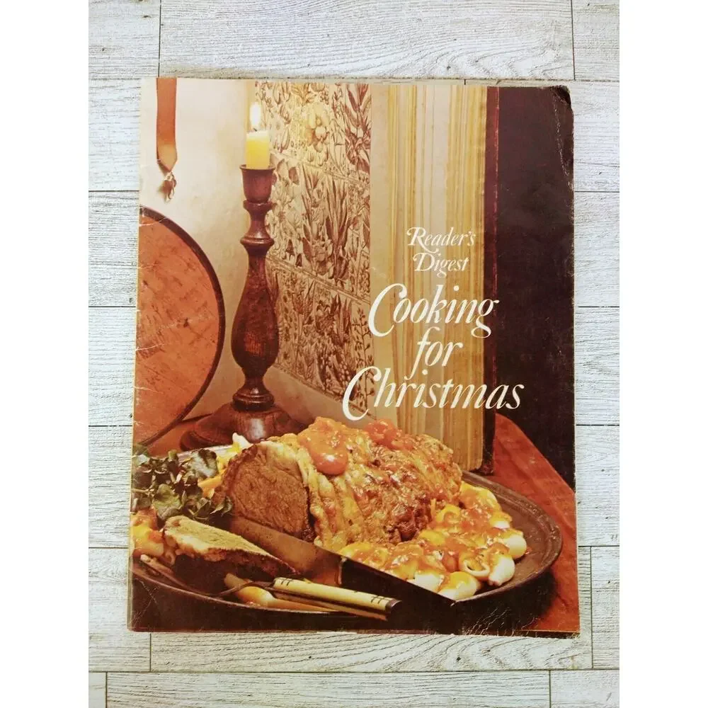 Readers Digest Cooking For Christmas Paperback‎ Recipe Booklet Family Circle VTG